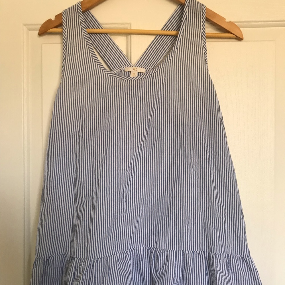 Nantucket Seersucker Tank